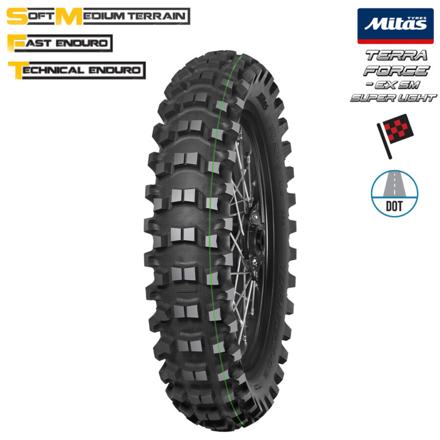 NAD. GUMA 110/100-18 64M TT TERRA FORCE EX SM MITAS*