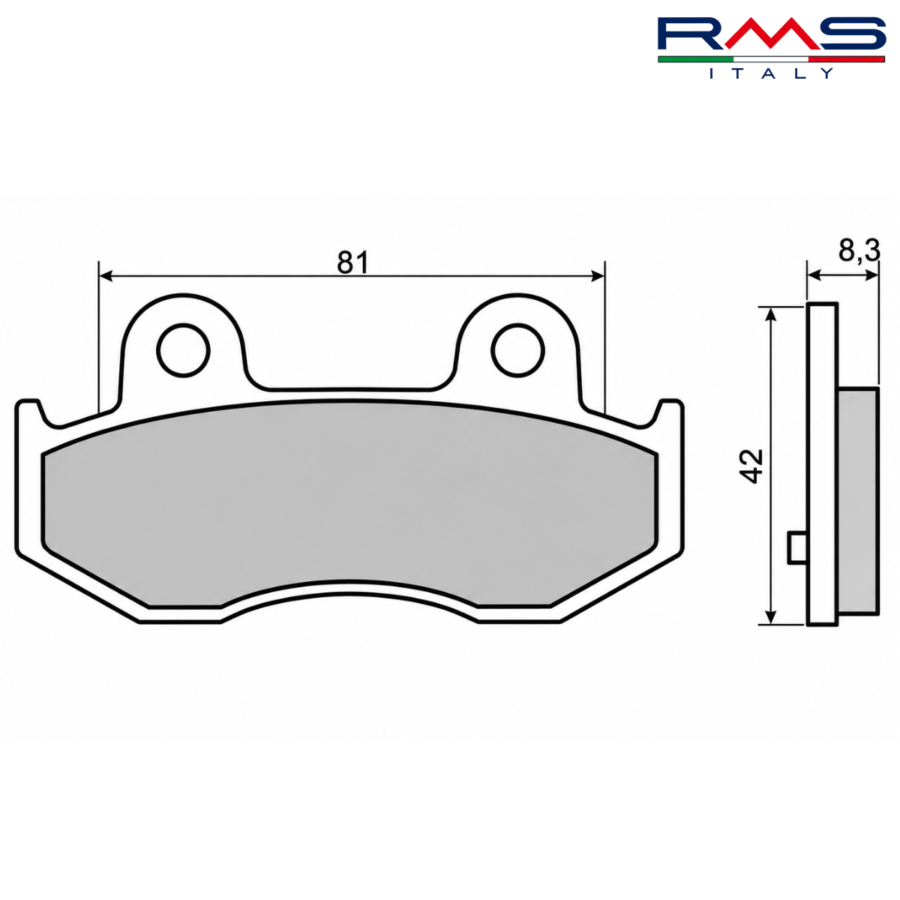PLOCKI FA 323/3 FA 92 8.2mm 225100670 SUZUKI RMS ITALY