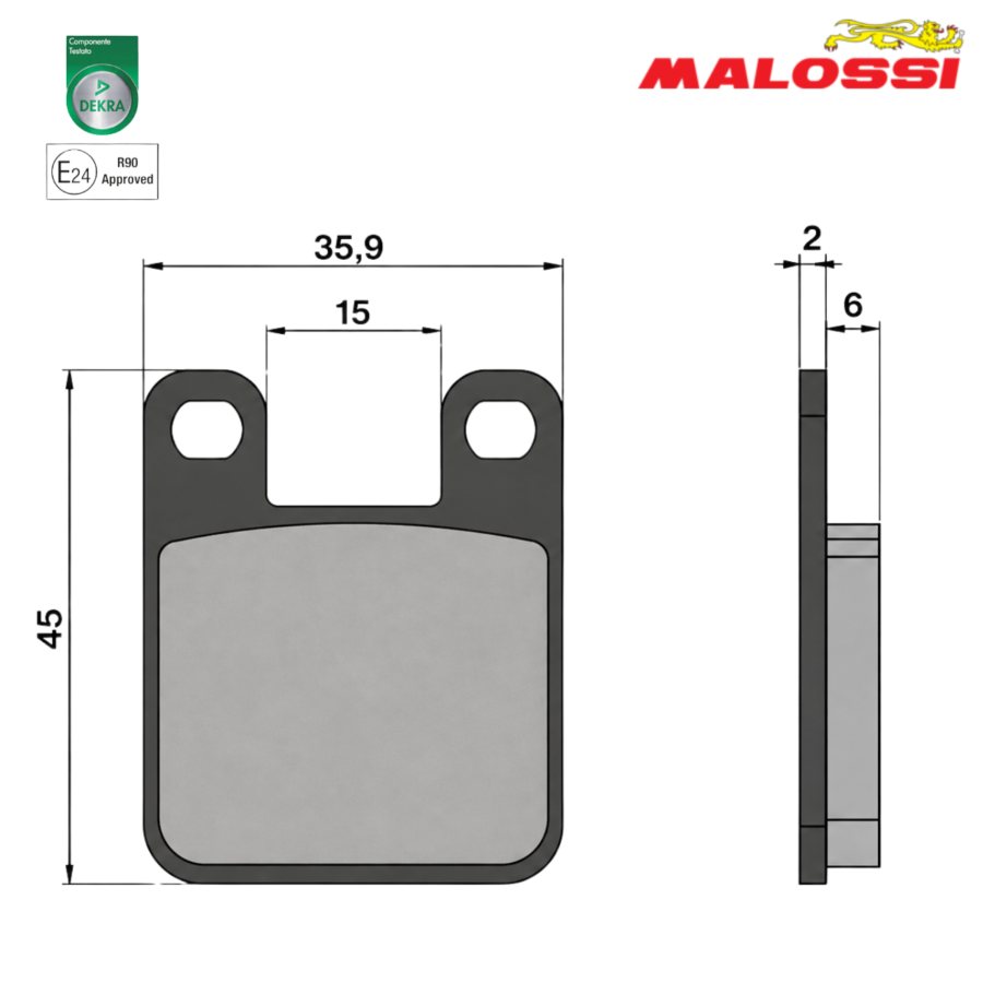 PLOCKI FA 115 8mm 6215005BB SPORT MALOSSI*
