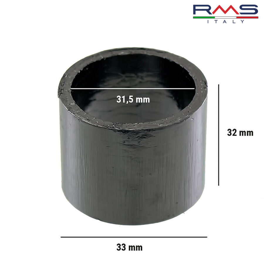 DIKTON AUSPUH PIAGGIO 125 - 300 4T 100705160 RMS ITALY*