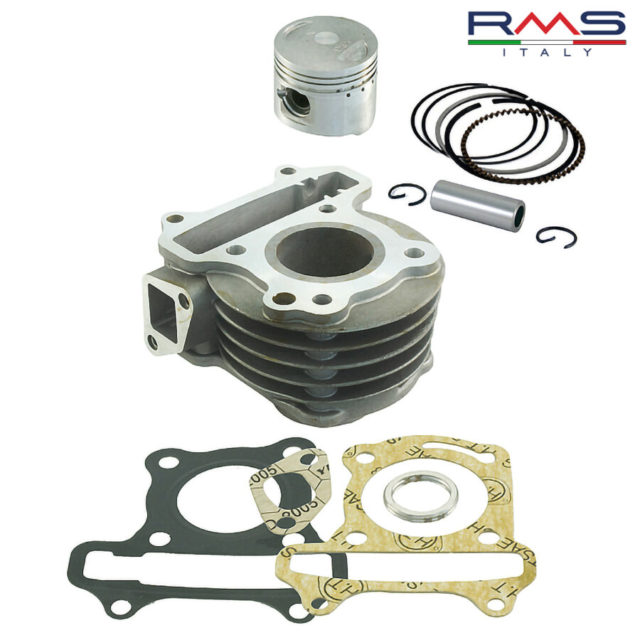 CILINDAR GY6 80 cc 47mm KYMCO AGILITY SUPER 8 4T 100080540 RMS ITALY*