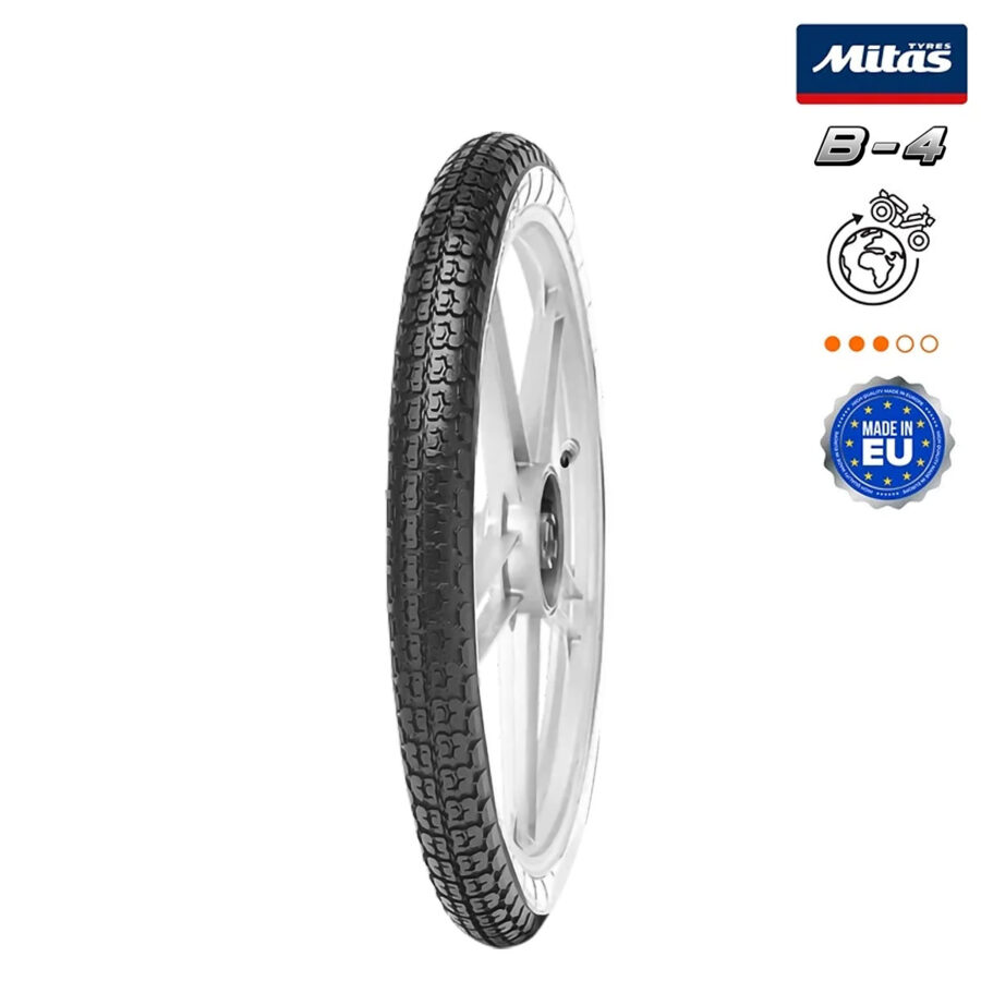 NAD. GUMA 2.25-17 2 1/4-17 39J B4 WHITE WALL MITAS NEW*