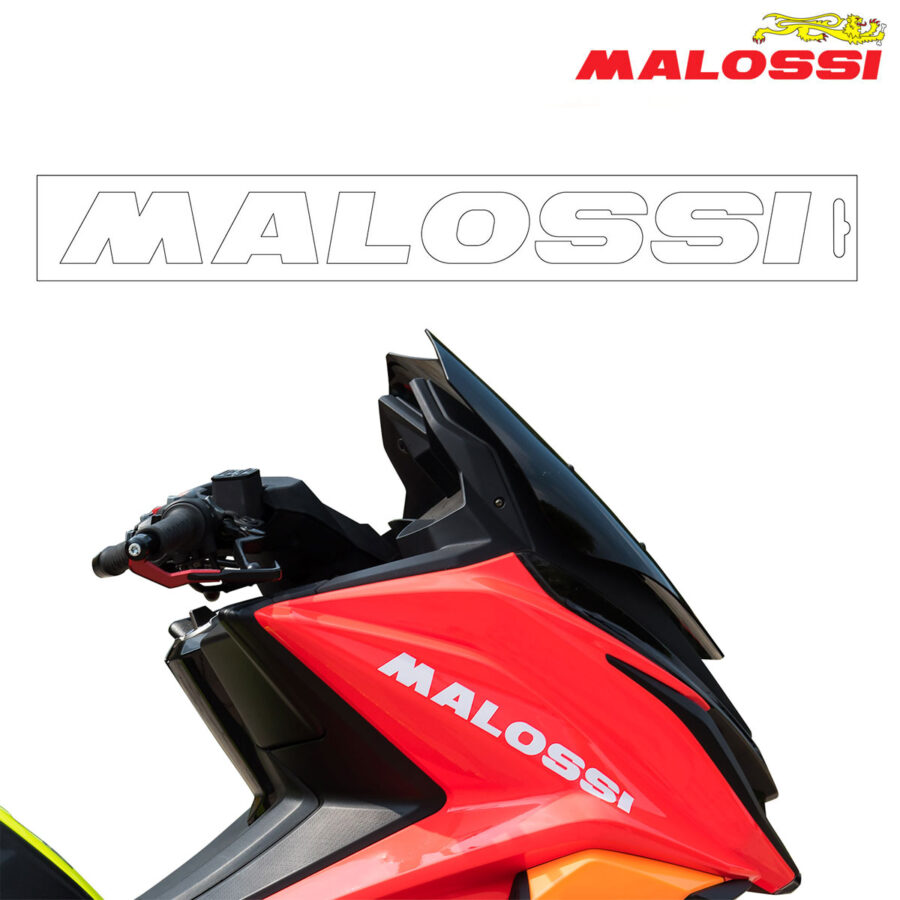 NALEPNICA BELA 32cmx3.5cm MALOSSI***