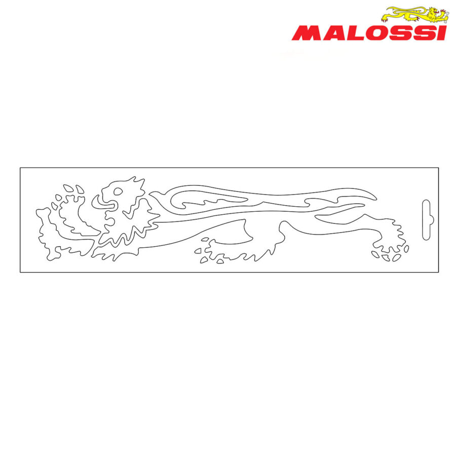 NALEPNICA BEL LION 23cm MALOSSI***