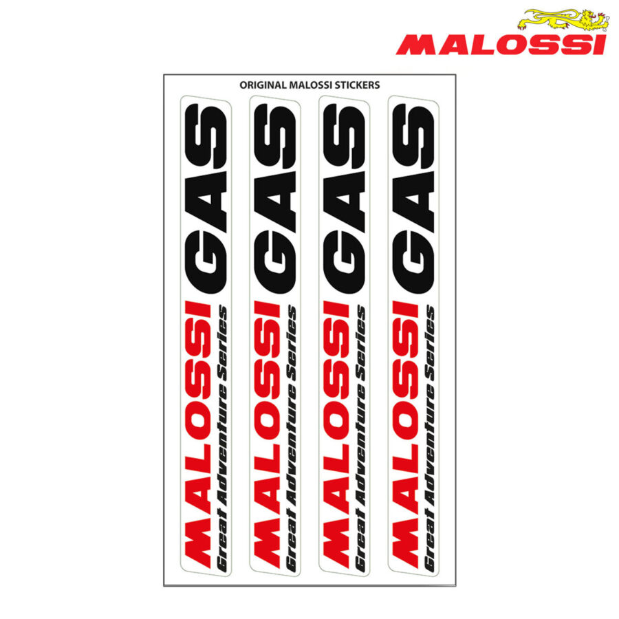 NALEPNICA GAS 8X14cm MALOSSI***