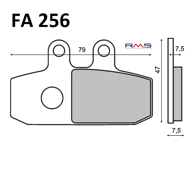 PLOCKI FA 256 APRILIA ATLANTIC 500 225100680 RMS ITALY