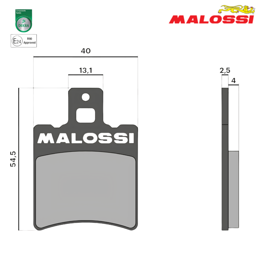 PLOCKI FA 206 6,5 mm 6215008BB SPORT MALOSSI*