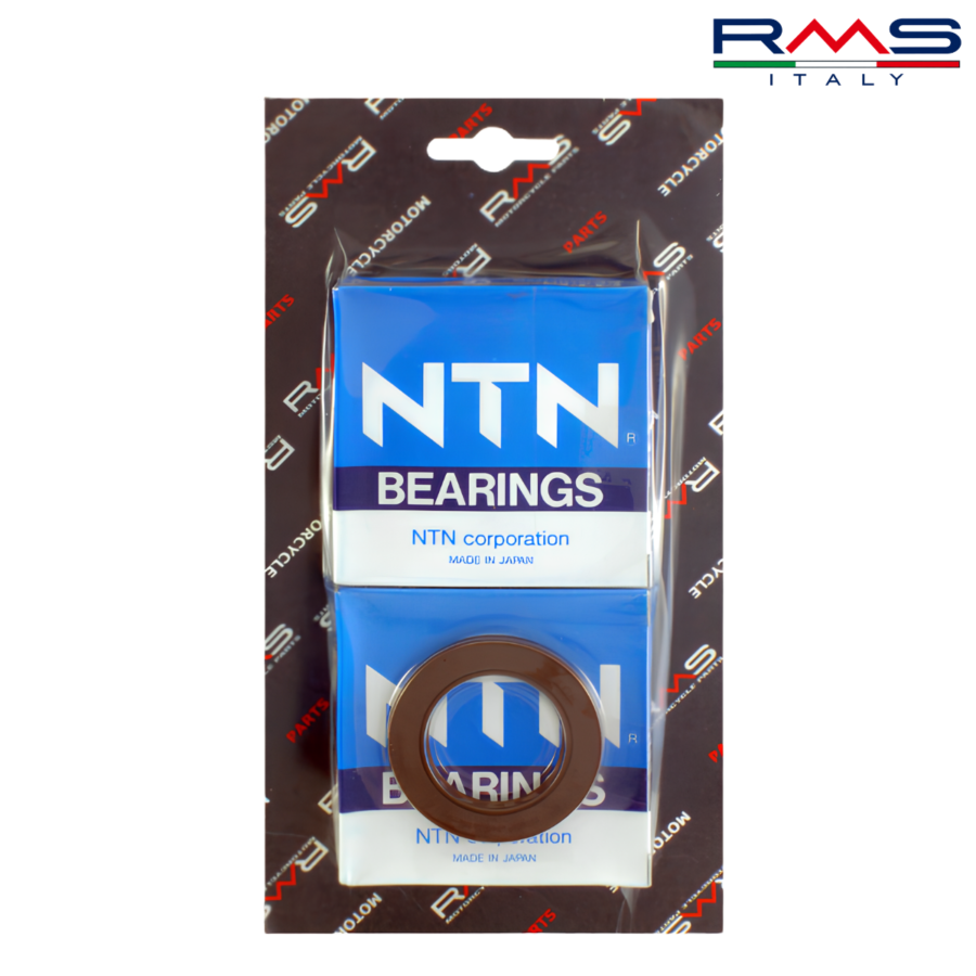 LAGERI SET SO SEMERINZI SUZUKI BURGMAN 125 200 250 400 SET NTN RMS ITALY*
