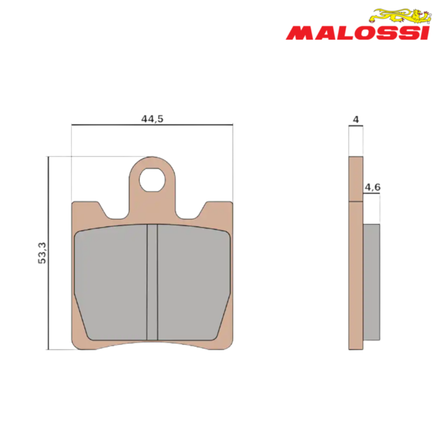 PLOCKI FA 283 8,6mm 6215010BS MHR SYNT MALOSSI*
