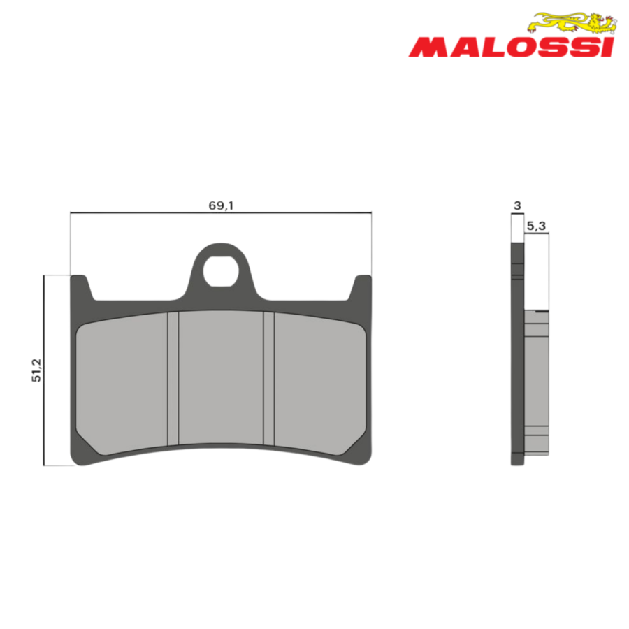 PLOCKI FA 252 FA 380 8,3mm 6215022BB SPORT MALOSSI*
