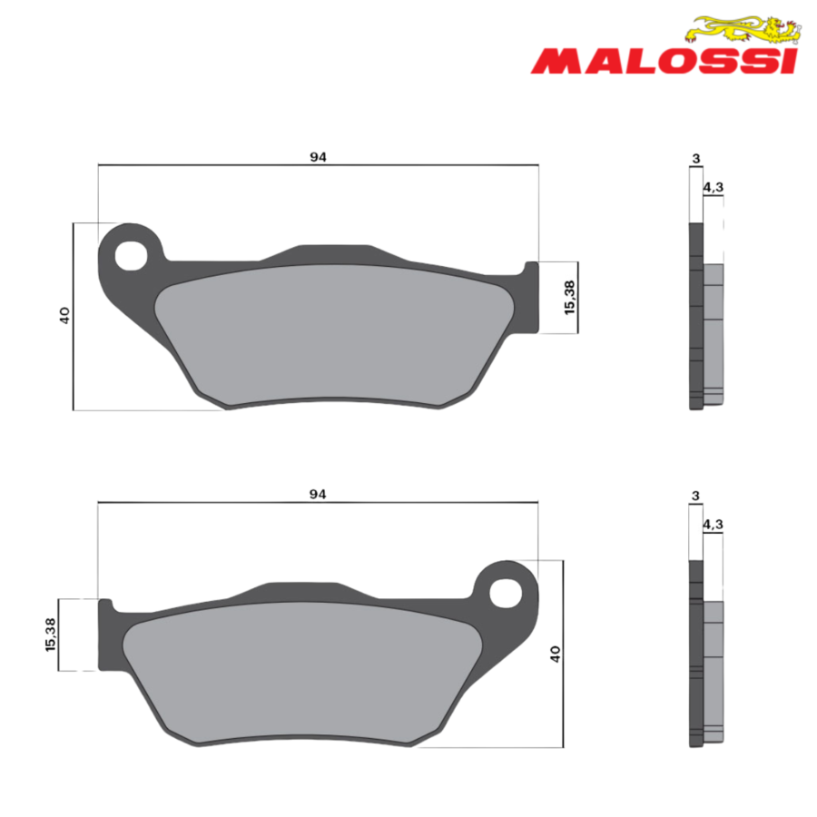 PLOCKI FA 430 7,3mm 6215023BB SPORT MALOSSI*