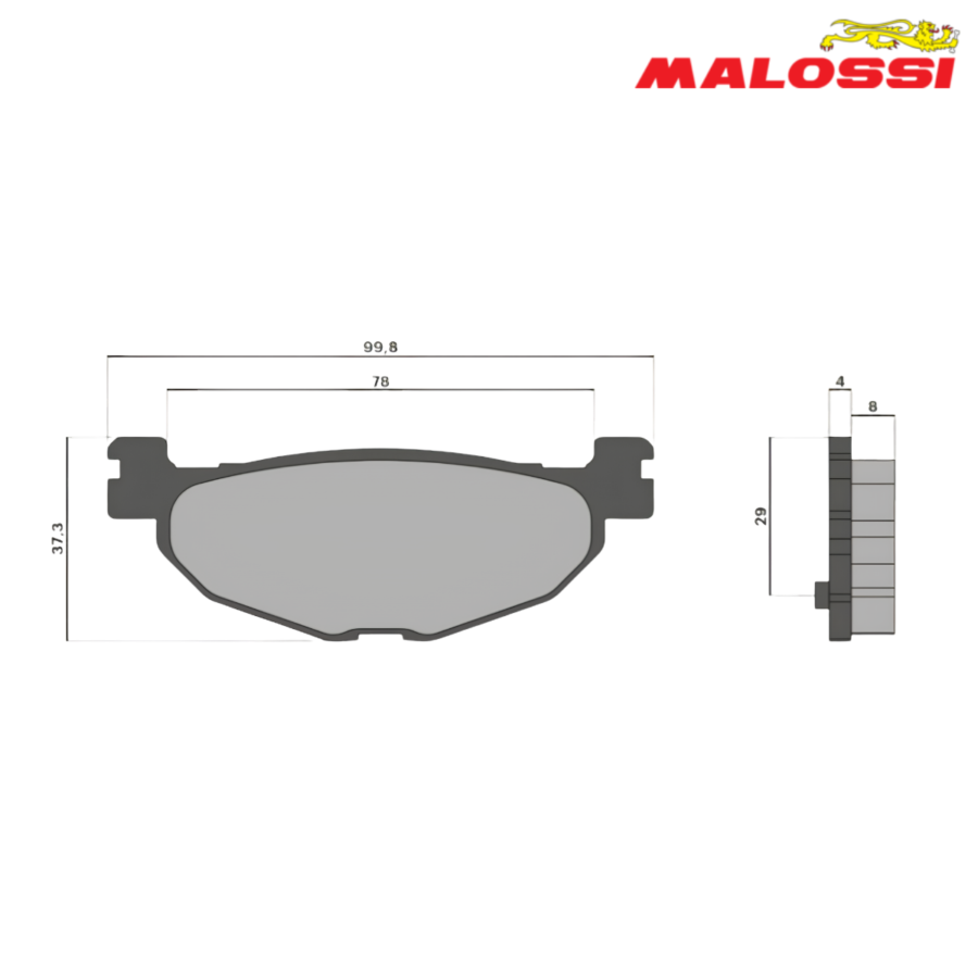 PLOCKI FA 408 12mm 6215026BB SPORT MALOSSI*