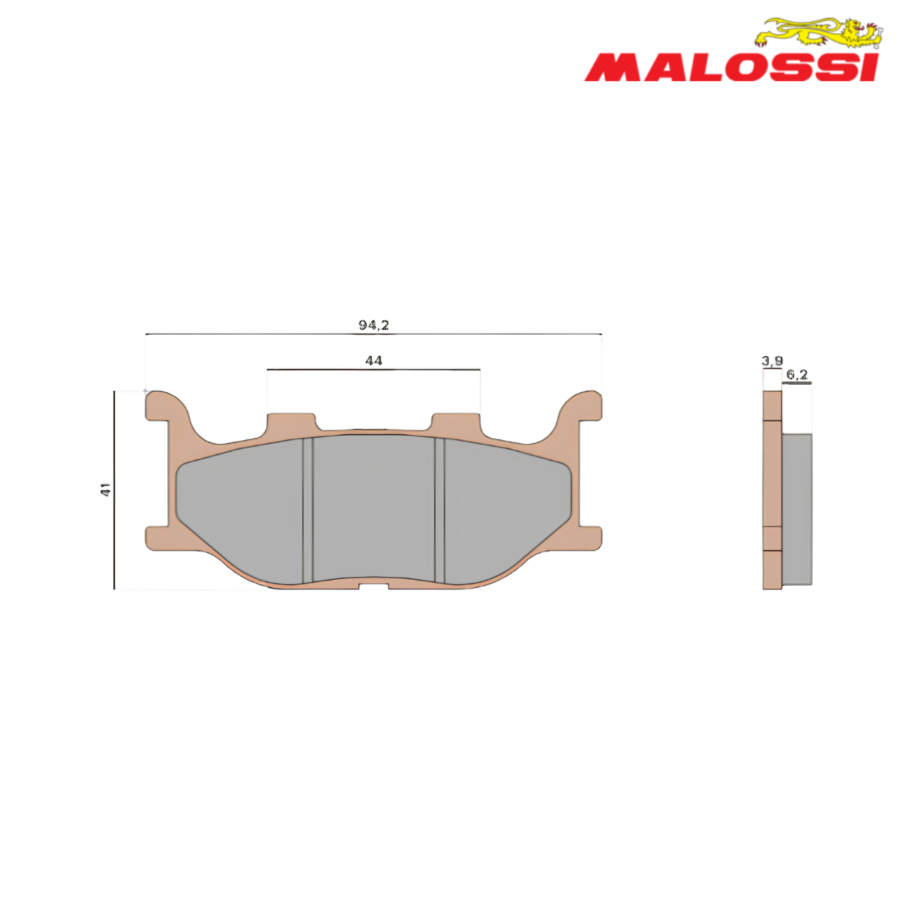 PLOCKI FA 199 10,1mm 6215029BS MHR SYNT MALOSSI*
