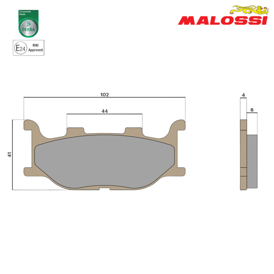 PLOCKI FA 179 10mm 6215033BS MHR SYNT MALOSSI*