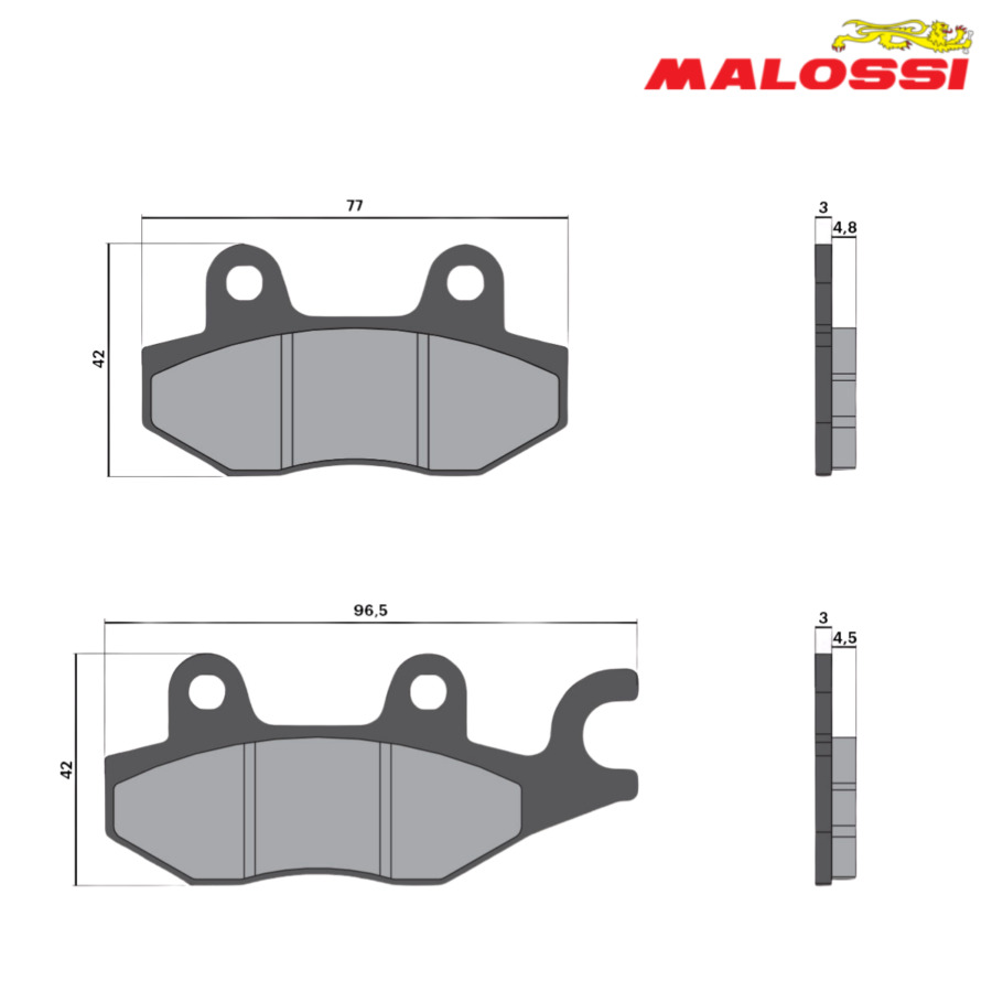 PLOCKI FA 197 7,8 mm 6217994BB SPORT MALOSSI*