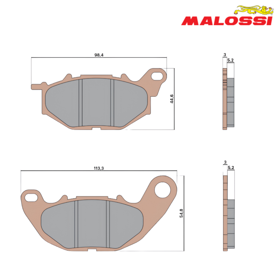 PLOCKI FA 705 8,2mm 6218135BS MHR SYNT MALOSSI*