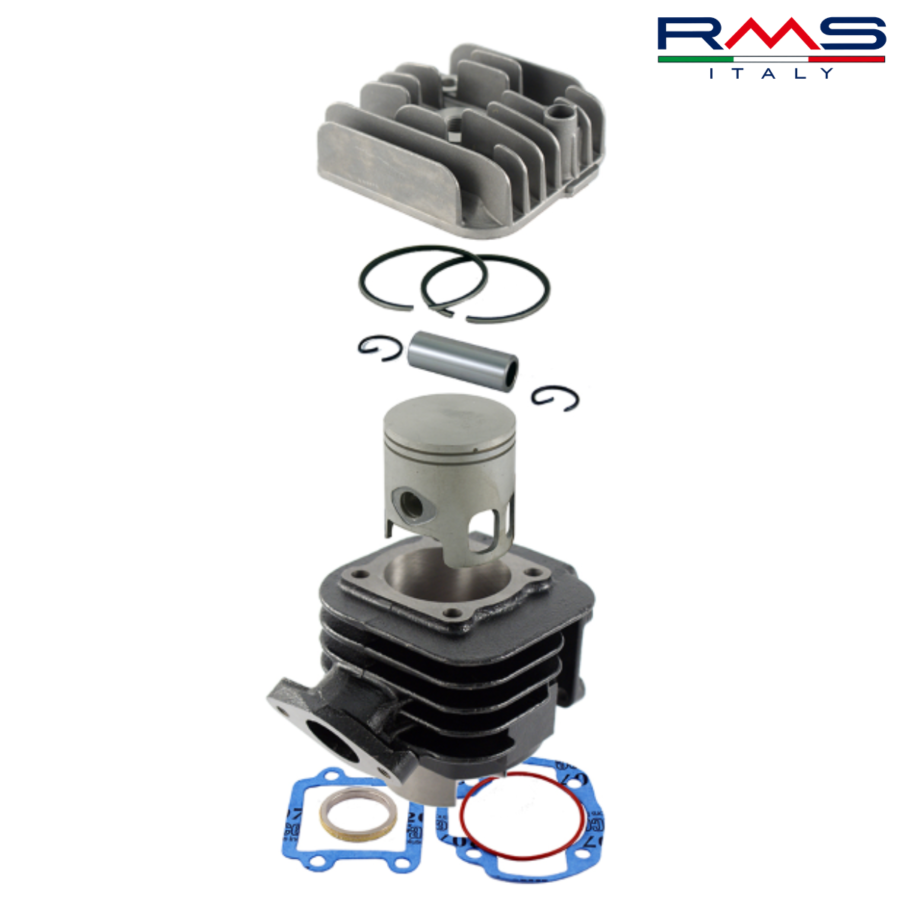 CILINDAR YAMAHA JOG 2JA 47x10mm VERTIKAL KIT SO GLAVA 100080221 RMS ITALY*
