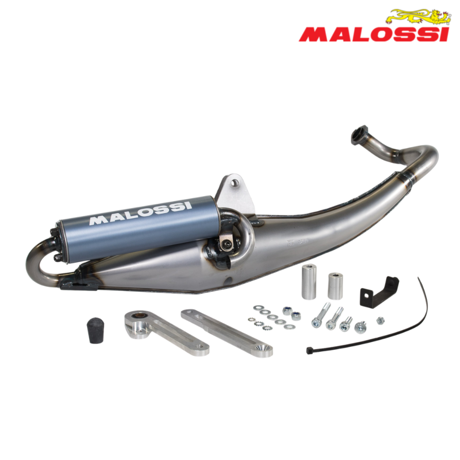 AUSPUH SPORTSKI KYMCO AGILITY R16 DINK PEOPLE TOP BOI 50 2T EURO 2 FLIP 3217170 MALOSSI ITALY*