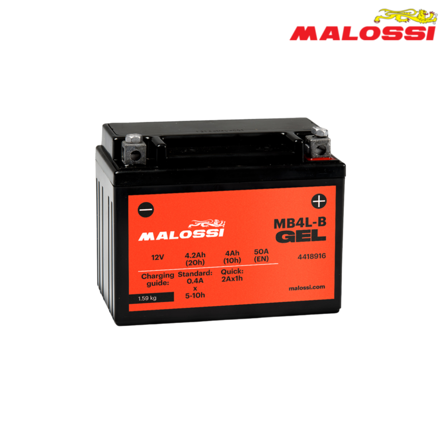 AKUMULATOR YB4L-B MB4L-B GEL 4418916 MALOSSI*