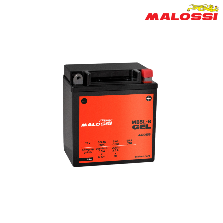 AKUMULATOR YB5L-B MB5L-B GEL 4420158 MALOSSI*