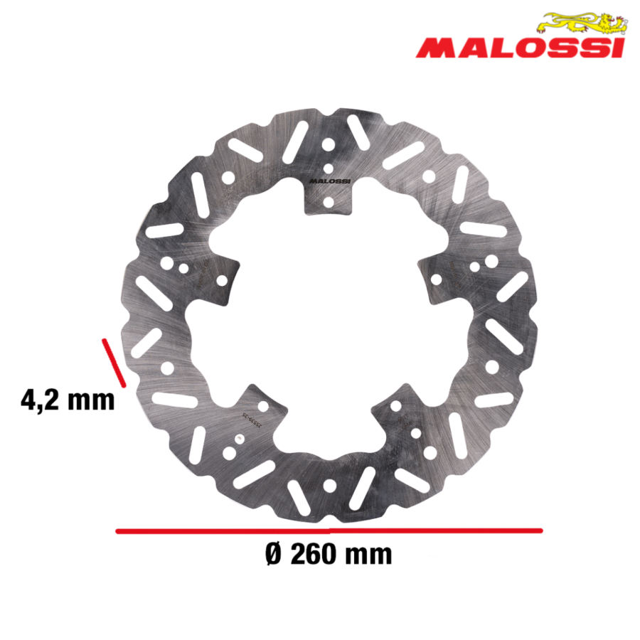 DISK PIAGGIO BEVERLY 300 500 6218945B MALOSSI*