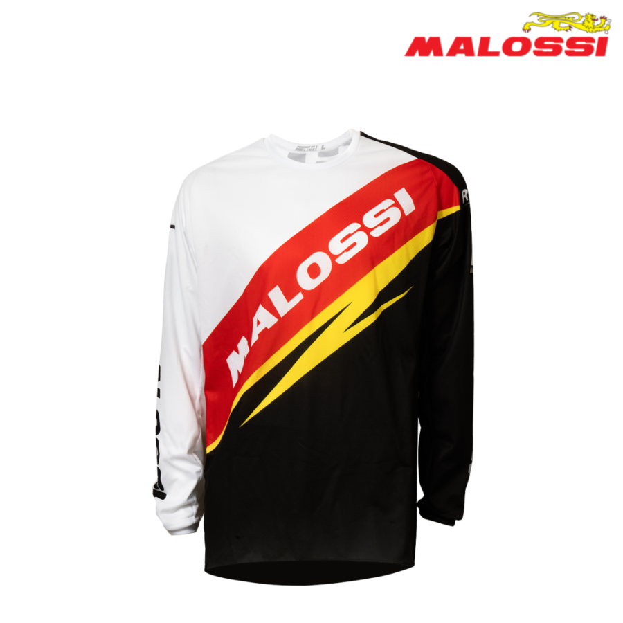 BLUZON CRN SO BELO ZOLTO CRVENO XL 4120032.B6 MALOSSI*