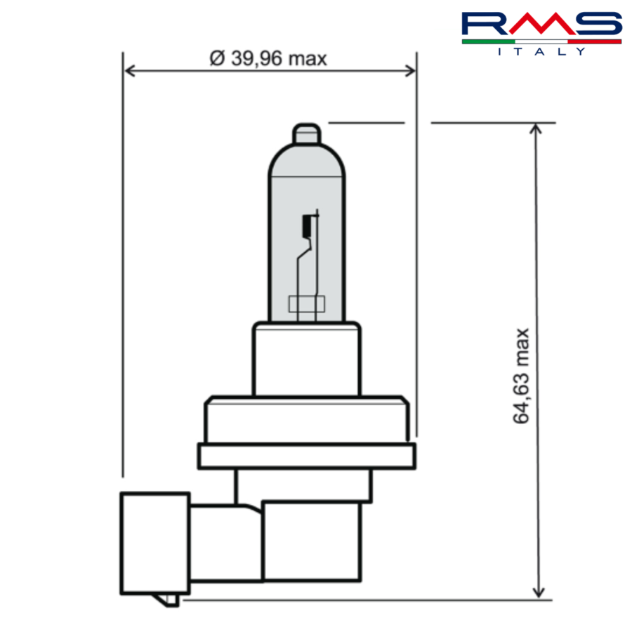 SIJALICA 12V35 H8 HALOG BELA 246510071 RMS ITALY*