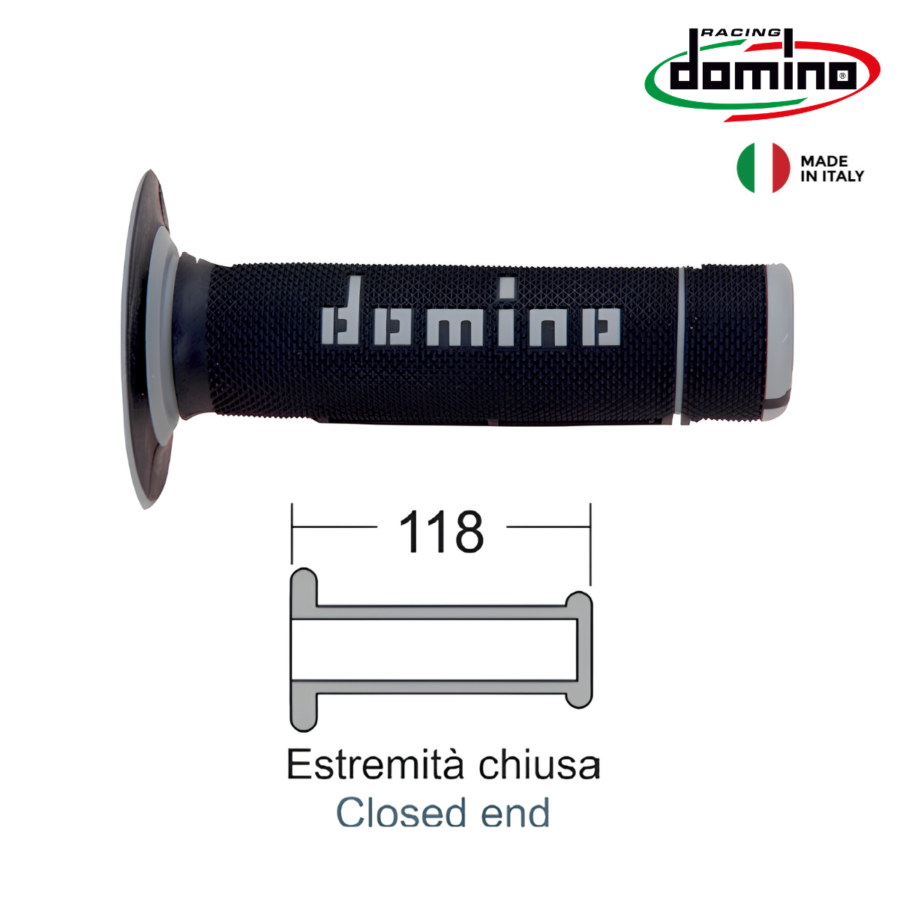 GUMICI RACKI DOMINO CRNI SO SIVO KROS 184160450 DOMINO ITALY