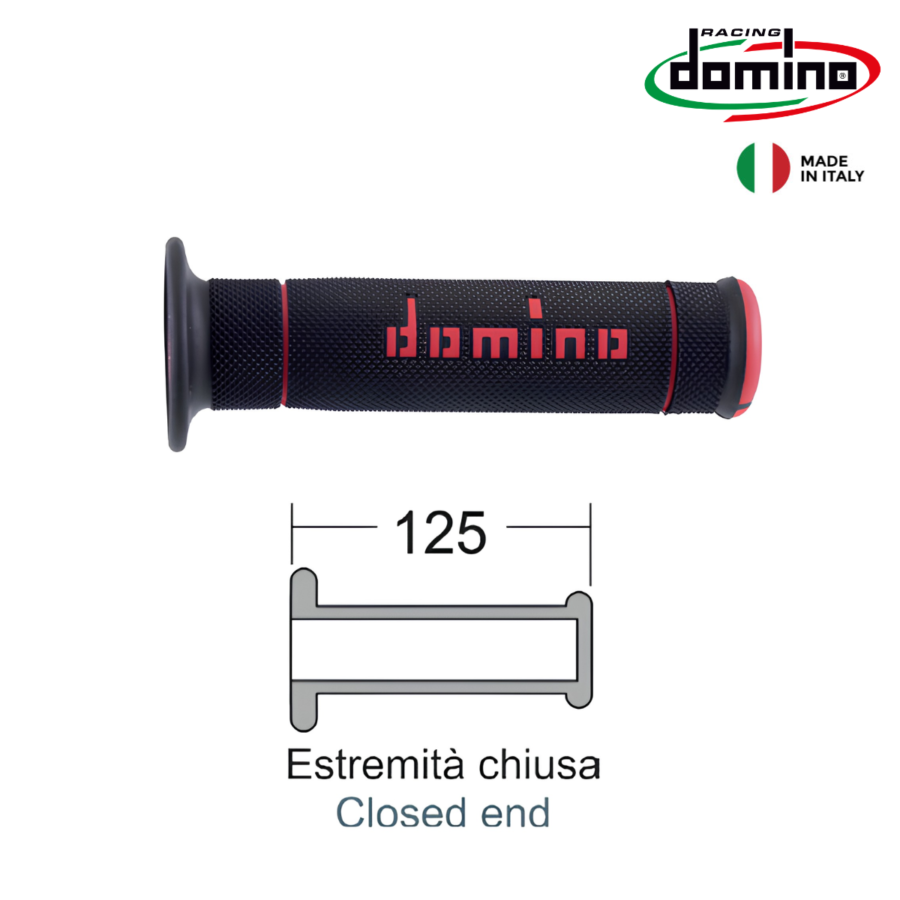 GUMICI RACKI DOMINO CRNI SO CRVENO 184160510 DOMINO ITALY