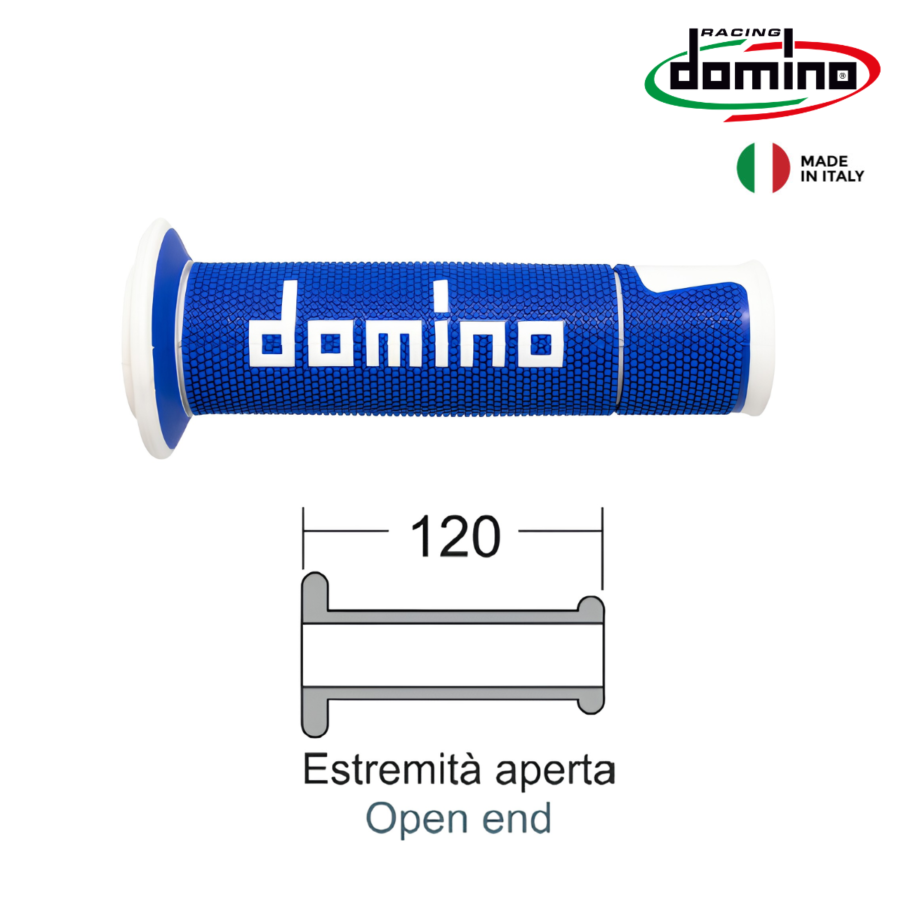 GUMICI RACKI DOMINO PLAVI SO BELO ROAD 184161140 DOMINO ITALY