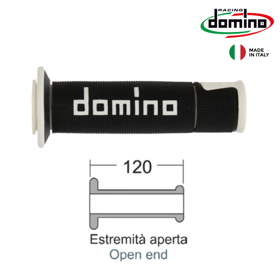 GUMICI RACKI DOMINO CRNI SO BELO 184161250 DOMINO ITALY
