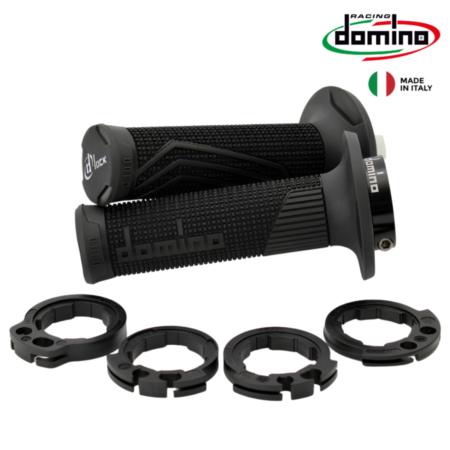 GUMICI RACKI DOMINO CRNI SO PRSTEN KTM HUSQVARNA GAS GAS HONDA KAWASAKI SUZUKI YAMAHA 184162000 DOMINO ITALY